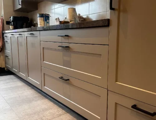 Keuken overspuiten